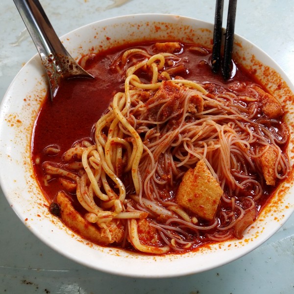 Sister Curry Mee Air Itam, Chinese Cuury Mee cuisine at Ayer Itam